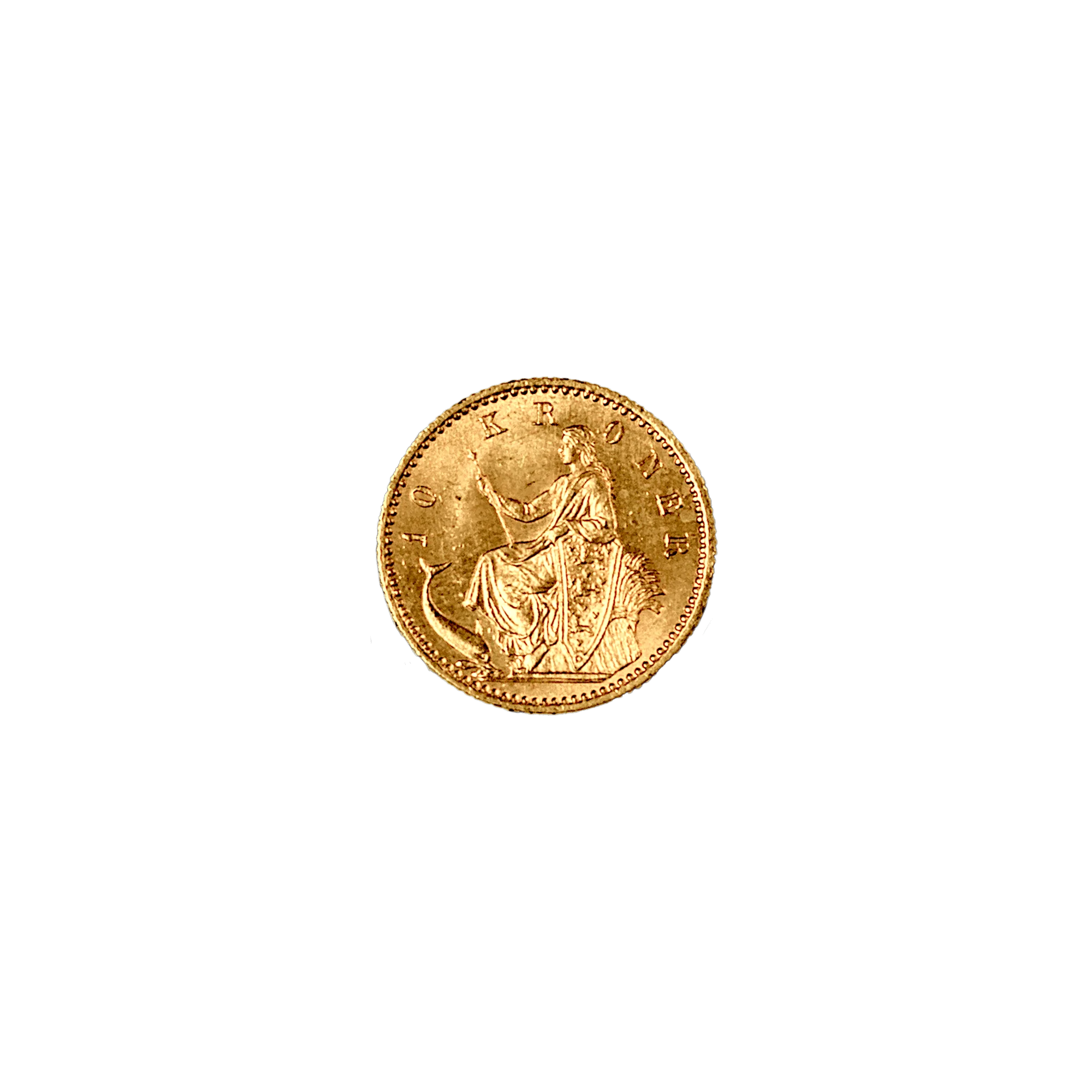 Denmark 10 Kroner Christian IX (Mermaid) Questions & Answers