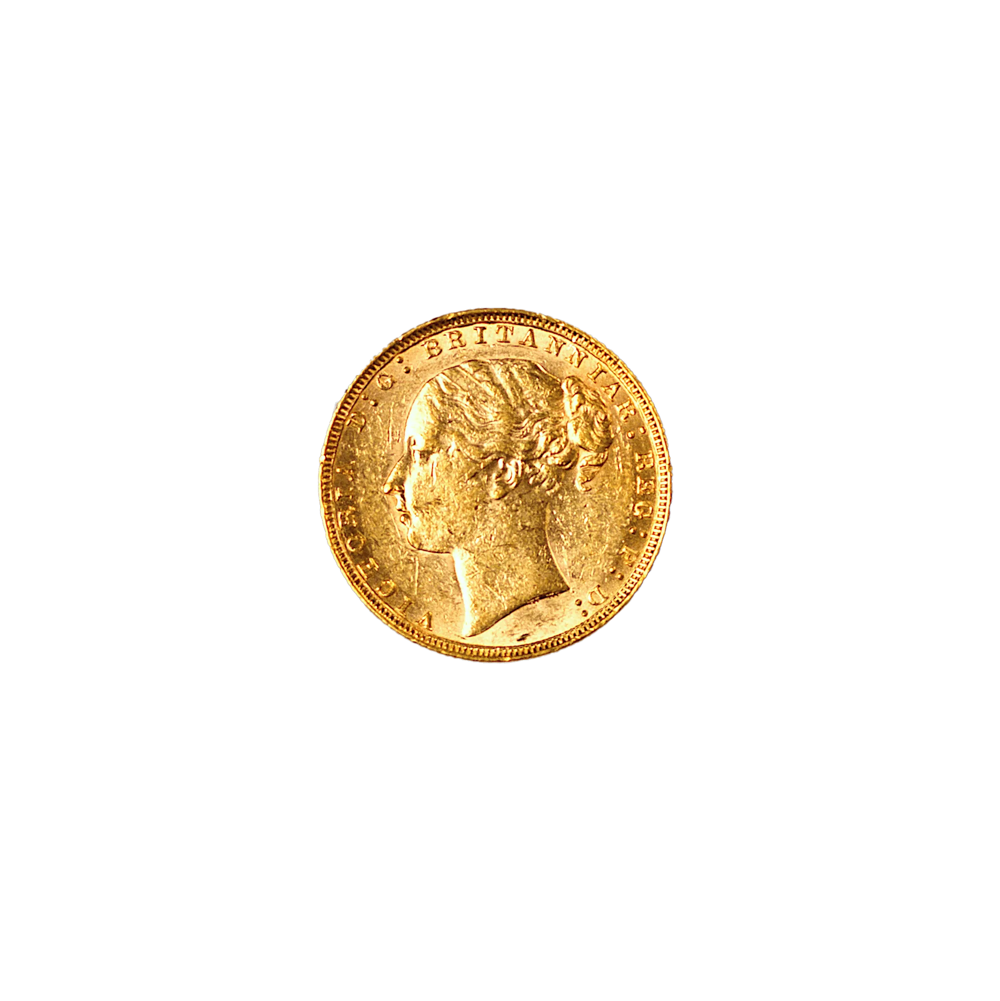 What is the purity of the gold in the coin?