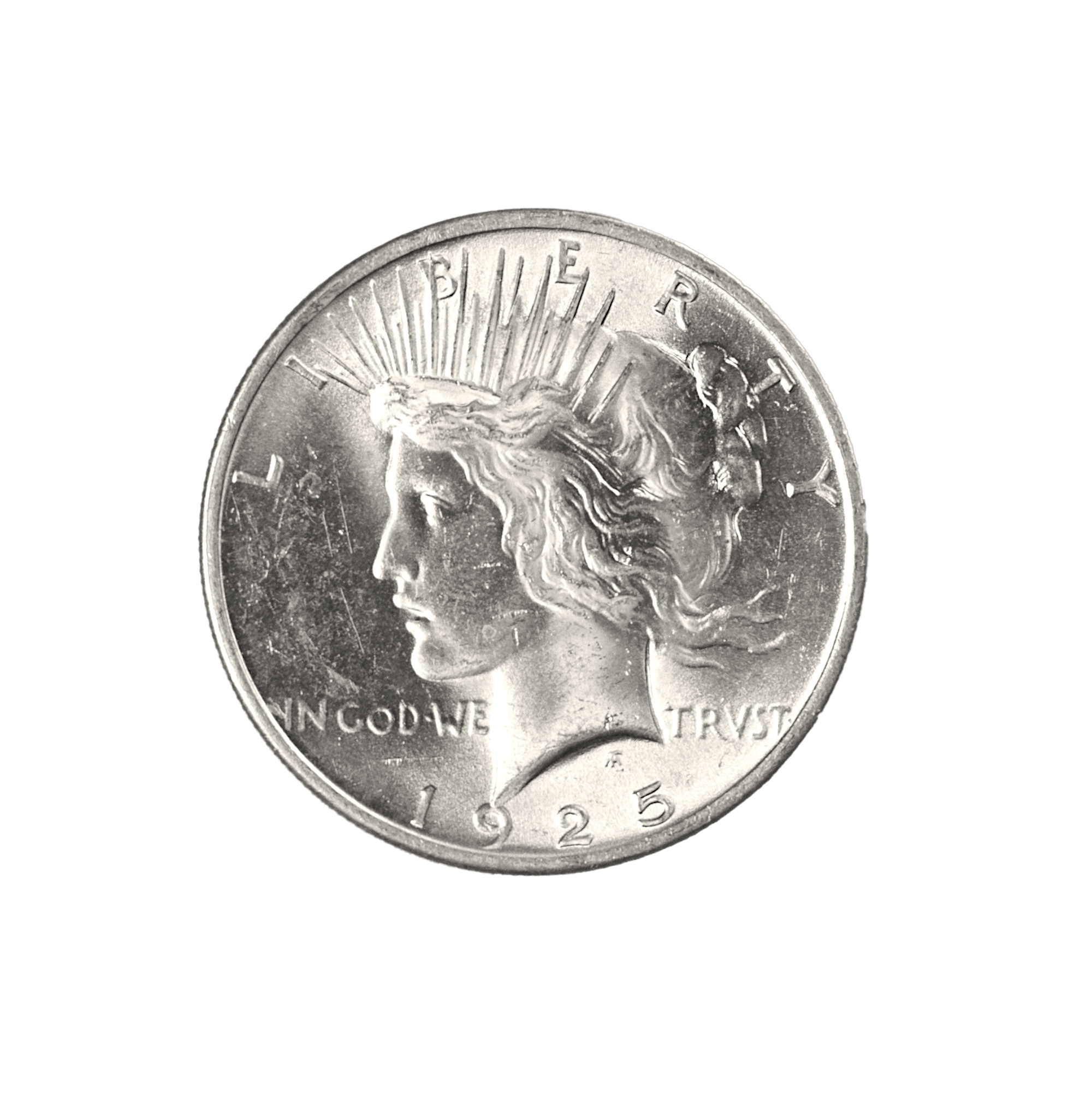 What happened to many of the Peace Silver Dollars?