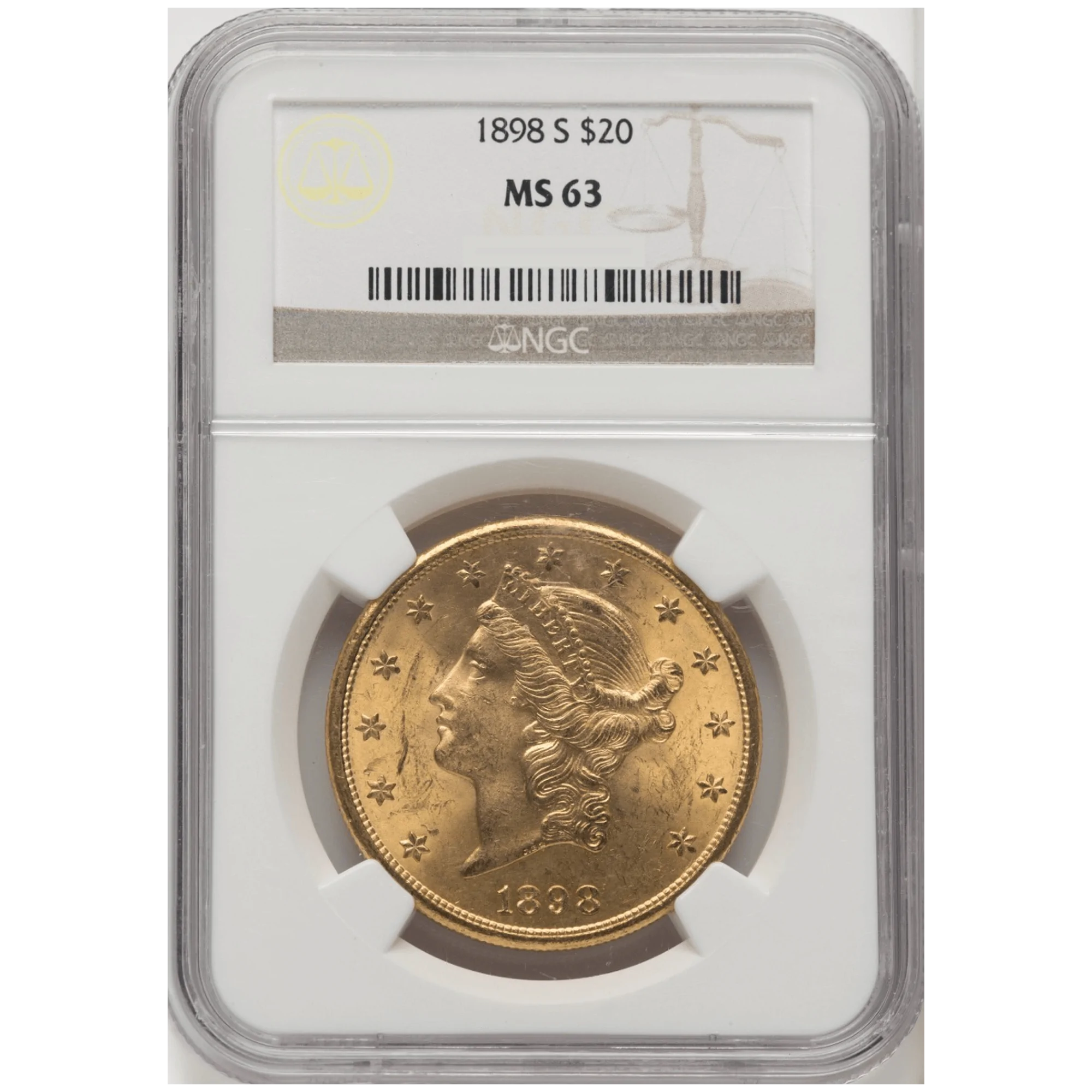 1898-S $20 Liberty MS63 Questions & Answers