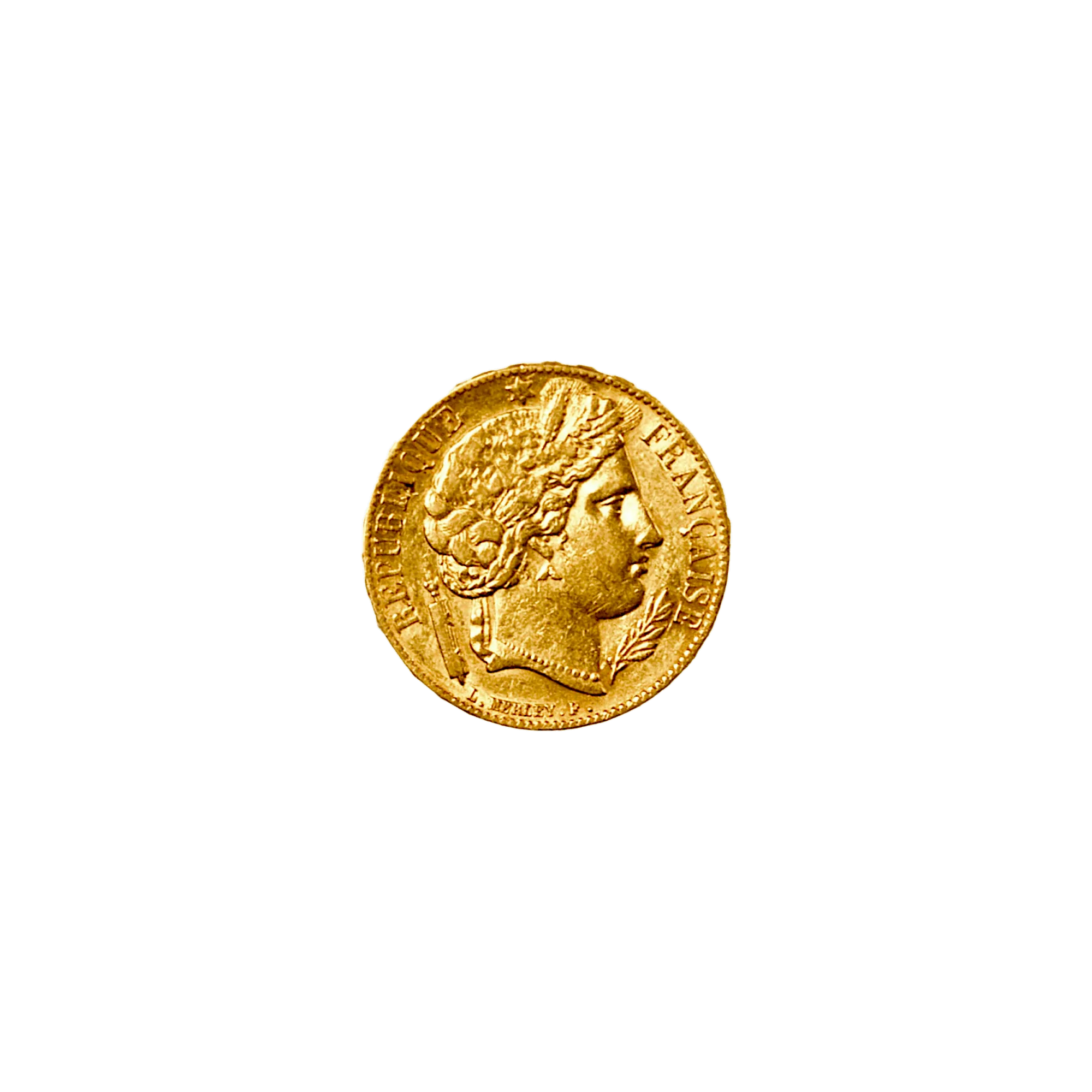 What historical period does the coin represent?