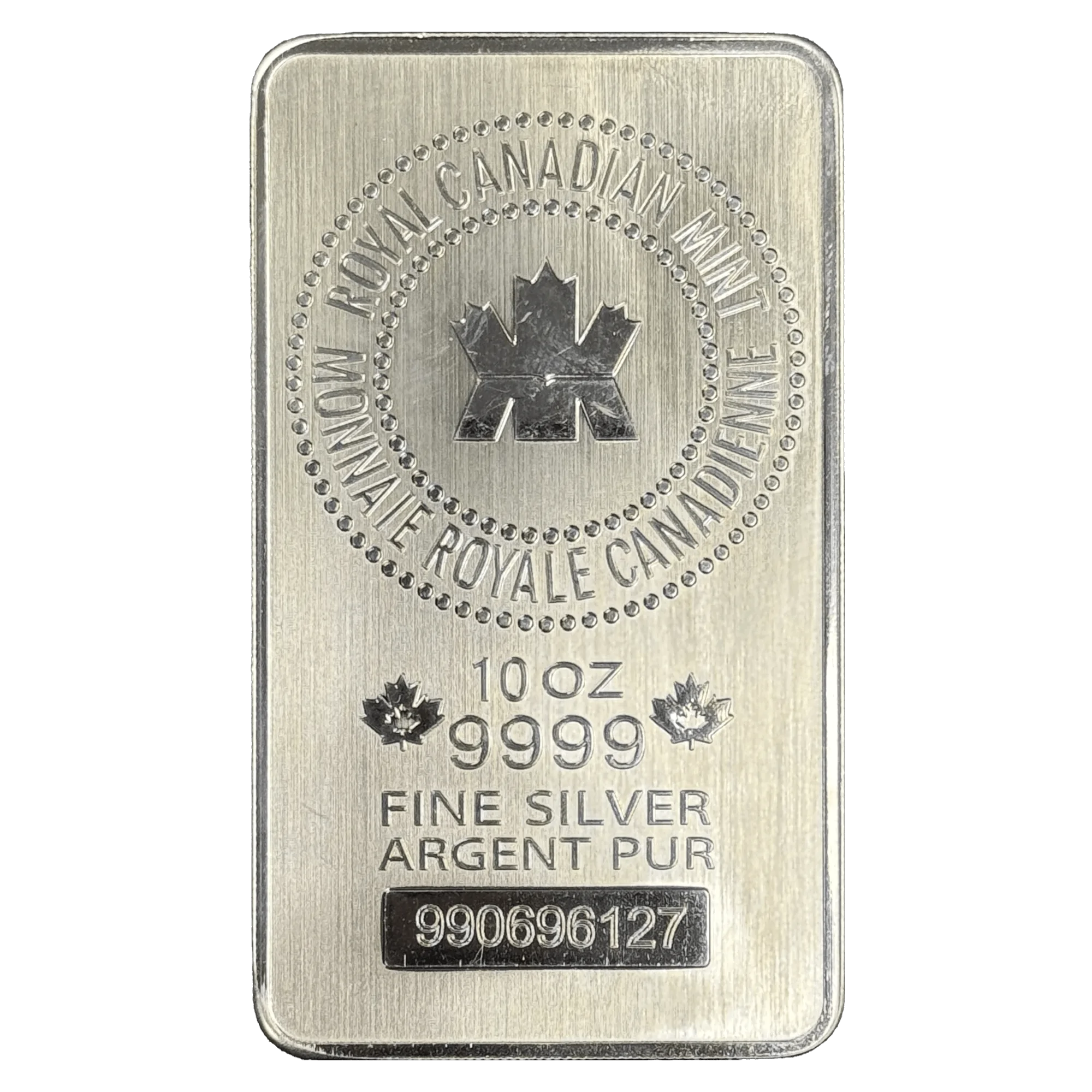 What is special about the Royal Canadian Mint bars?
