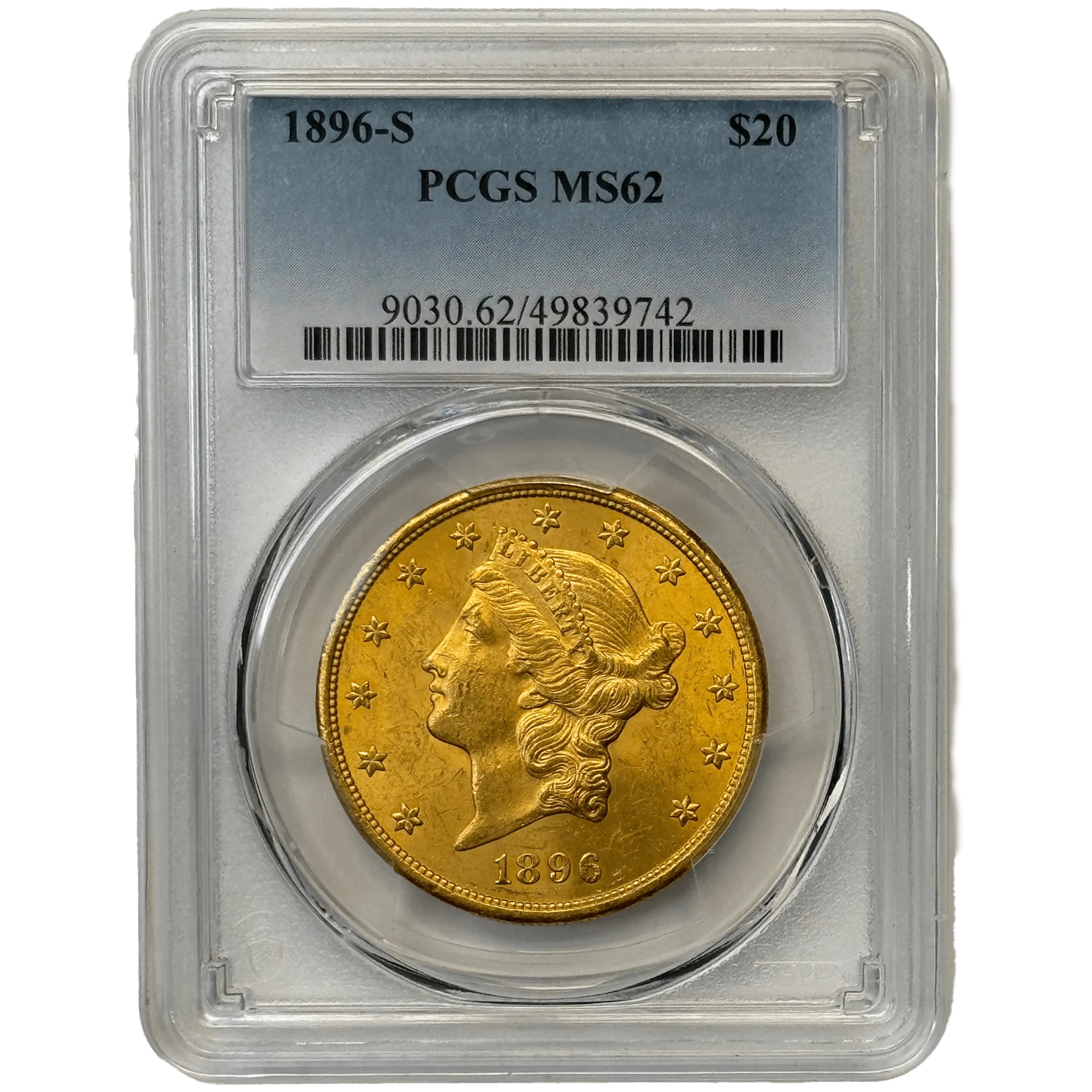 What is the PCGS population of this coin in MS62 grade?